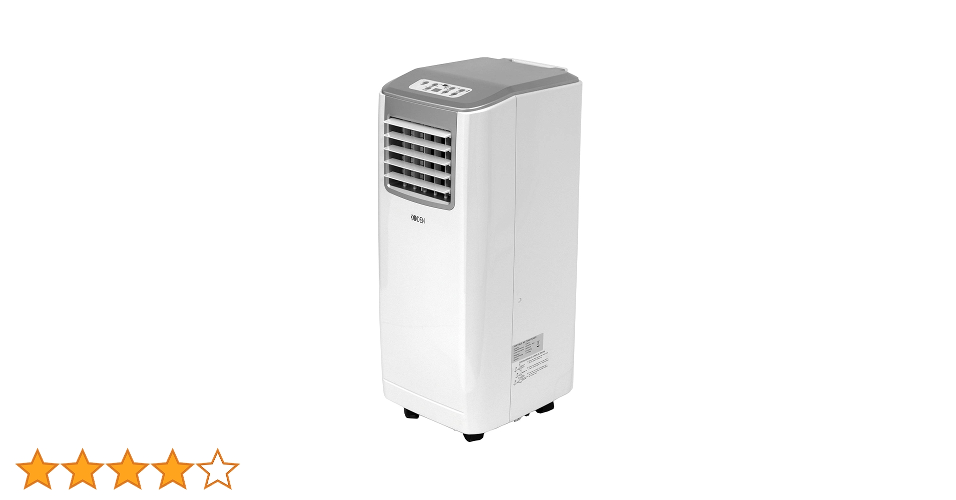 Amazon.co.jp: コウデン 移動式エアコン ホワイト 省ドレン 温度調節